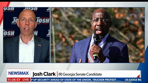 Newsmax TV features U.S. Senate Candidate Josh Clark (02/19)