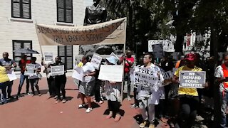 SOUTH AFRICA - Cape Town - NEHAWU Museum Picket (Video) (oRh)