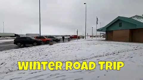 Traveling to Gardiner Montana in Winter