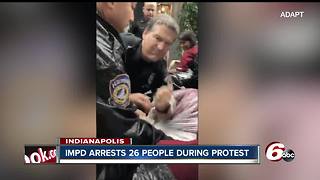 Protesters arrested outside Indianapolis home of HHS chief Azar