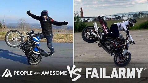 Wins & Fails on Motorcycles and More | People Are Amazing vs Fail Army