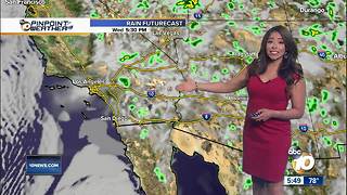 10News Pinpoint Weather with Meteorologist Angelica Campos