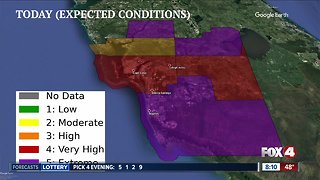 Fire danger drastically increases in Southwest Florida