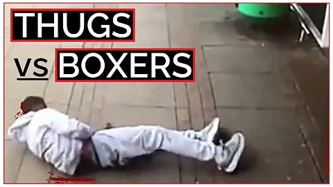 THUGS vs BOXERS!🥊 (Street Fight Compilation)