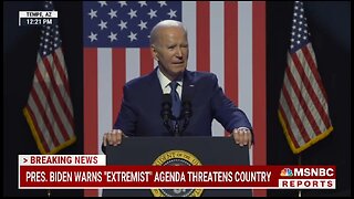 Biden Calls MAGA Movement Extreme, Dangerous