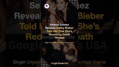 Selena Reveals Hailey #selena #shorts #haileybieber