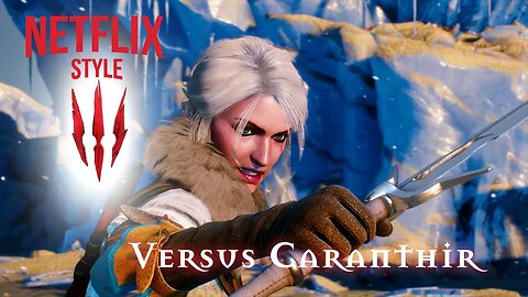 The Witcher 3 (Netflix Style) Ciri and Geralt versus Caranthir | Next Gen