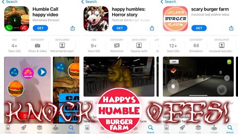 Happy's Humble Burger Farm KNOCK-OFFS?