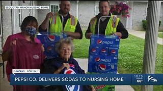 Pepsi Co. Delivers Sodas To Sallisaw Nursing Home