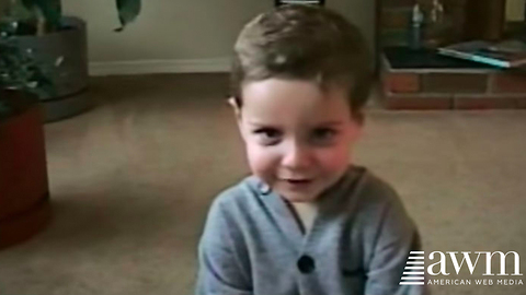 Two-Year-Old Boy Does An Adorable Cover Of Elvis Classic, Goes Viral