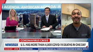 U.S. HAS MORE THAN 4,000 COVID-19 DEATHS IN ONE DAY