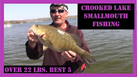 Crooked Lake of The Burt & Mullet Chain Bass Fishing