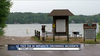 Two die in separate drowning incidents