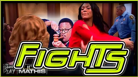 Best Fights On Judge Mathis | The Bigger Play Reaction