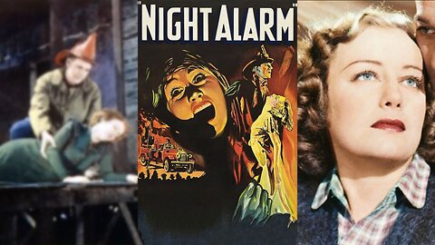NIGHT ALARM Night (1934) Bruce Cabot, Judith Allen & H.B. Warner | Drama, Romance | COLORIZED
