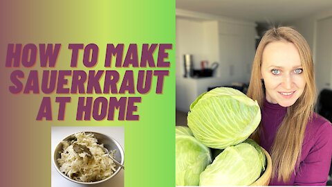 How to Make Sauerkraut | Sauerkraut: The Best Source of Probiotics You Can Make at Home