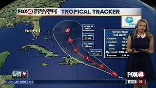 Hurricane Maria -- 5am Tuesday update