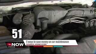 5 ways to save money on car maintenance