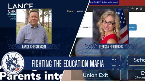 Rebecca Friedrichs & Lance Christensen | Fighting The Education Mafia | Liberty Station Ep 113