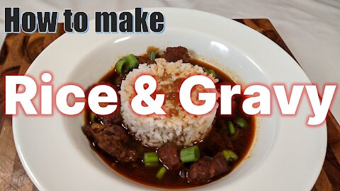 How To Make Rice And Gravy