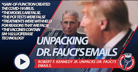 Robert F. Kennedy Jr. Unpacks Dr. Fauci’s 3,234 Emails | Fauci Lied. People Died.