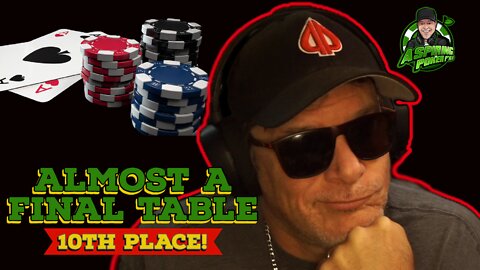 ALMOST A FINAL TABLE: Poker Vlogger final table highlights and poker strategy