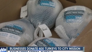 400 turkeys donated for Buffalo City Mission's Thanksgiving meal