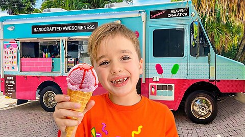 Chris and Niki explore Mom's ice cream truck