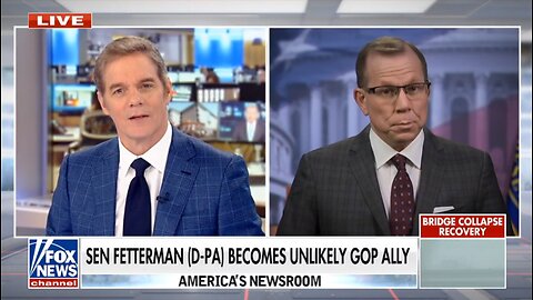 Sen Fetterman Becomes Unlikely GOP Ally