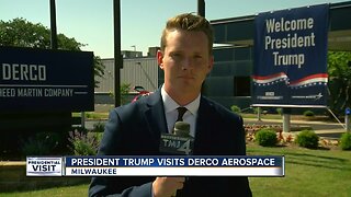 President Trump discusses Military and Manufacturing during Milwaukee visit