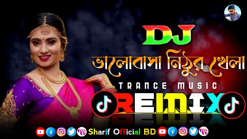 Bhalobasha Nithur Khela Dj (Remix) Momtaz | Tapori Remix | Dj Song | Sharif Official BD