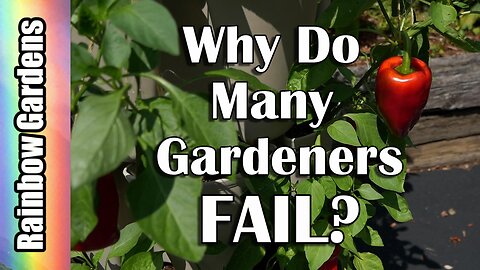 Why Do Many People Fail at Gardening? Take Your Skill to the Next Level! Become an Expert Easily!!