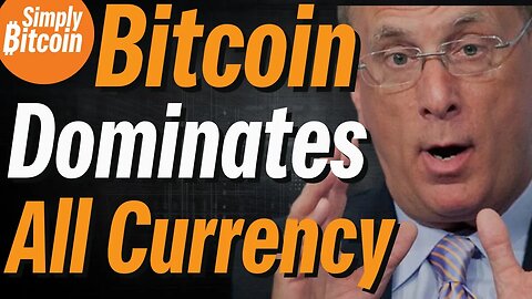 Blackrock CEO Larry Fink: Bitcoin is the Ultimate Currency!!