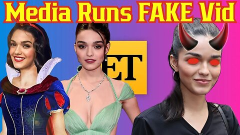 Disney's Snow White Gets Media COVER From Entertainment Tonight! | Rachel Zegler Live Action