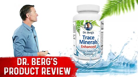 Zinc Enhanced Trace Minerals: Dr. Berg's Product Review