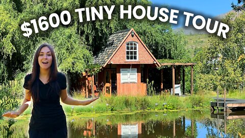 Exquisite Tiny House built for $1600! | Tiny House Tours | Airbnb Tours