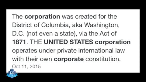 Act of 1871 ended. BANKRUPT CORPORATION. - Reloaded