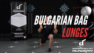 Bulgarian Bag reverse Lunges [DEMO]