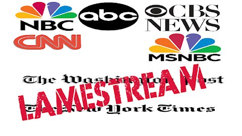 LAMESTREAM MEDIA PULLS UP LAME!!