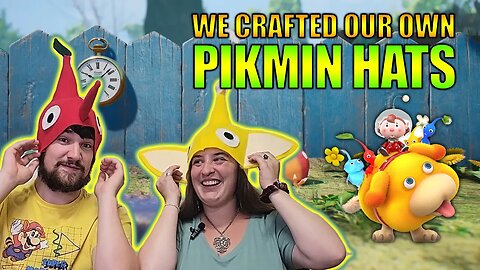 We Made Pikmin Hats! She Said Yes! 💍