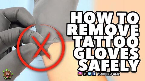 How To Remove Tattoo Gloves Safely