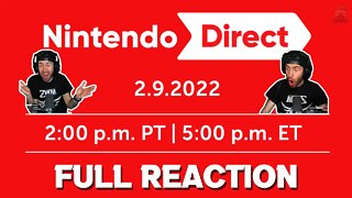 Nintendo Direct - 2.9.2022 FULL REACTION!
