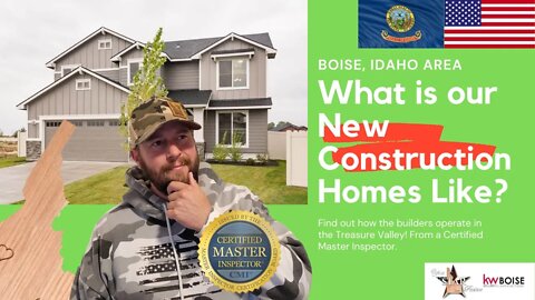 Learn about New Construction homes here in Boise, Idaho! Find out about processes, materials, etc. !