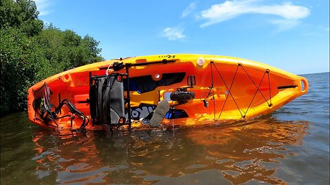 THIS IS IMPRESSIVE Super Affordable Pedal Drive Kayak Riot Mako 10.5 Stability Test Does it FLIP?