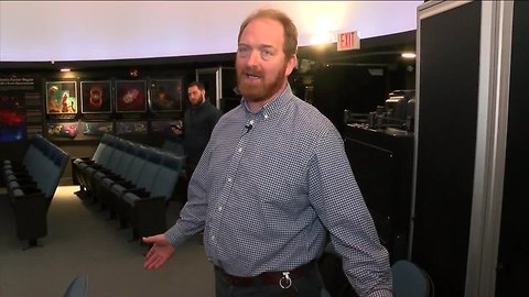 Sharing his love of the stars at school's 50-year-old planetarium