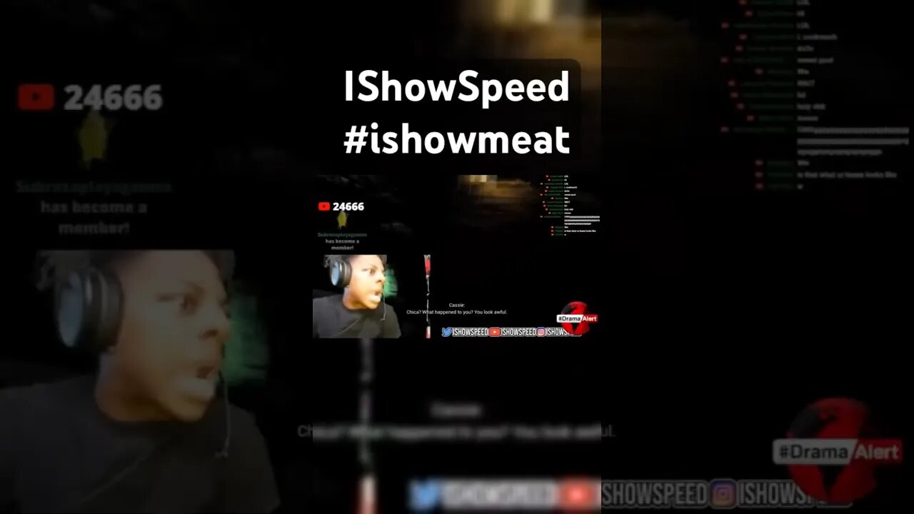 IShowSpeed flashed his MEAT on stream in front of 25,000 people on