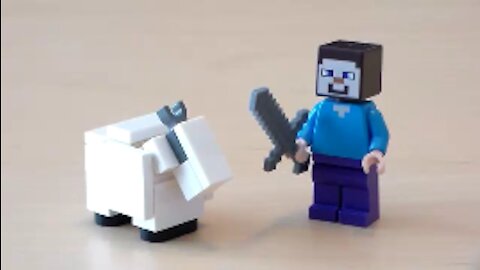 Lego Minecraft Goat Tutorial