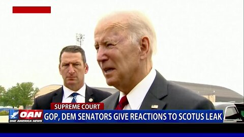 Republican & Democrat Senators Give Reactions To Supreme Court Leak