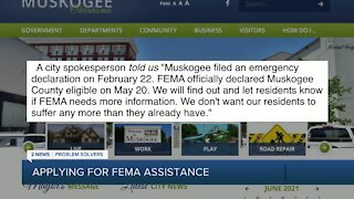 Muskogee man denied FEMA help after winter storm