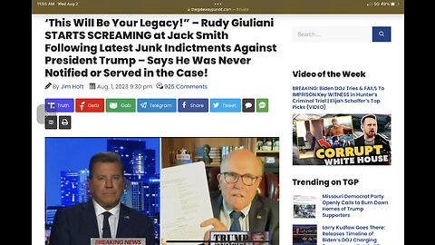 ‘This Will Be Your Legacy!” – Rudy Giuliani STARTS SCREAMING at Jack Smith (Marcum)